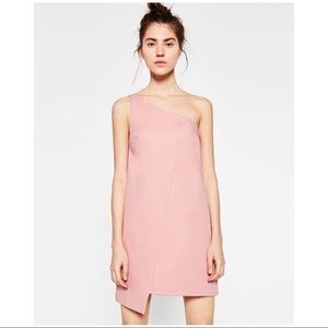 New Zara one shoulder dress